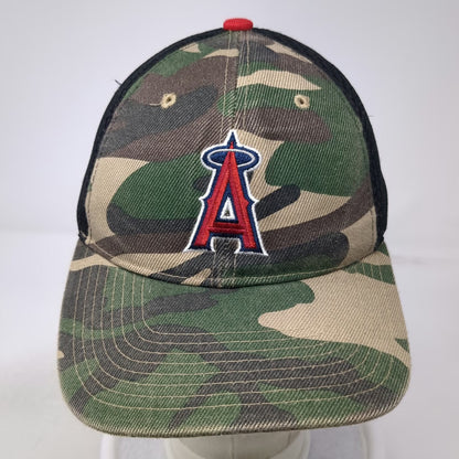 Los Angeles Angels MLB Ran Promotions Baseball Cap Green Black One Size Camo