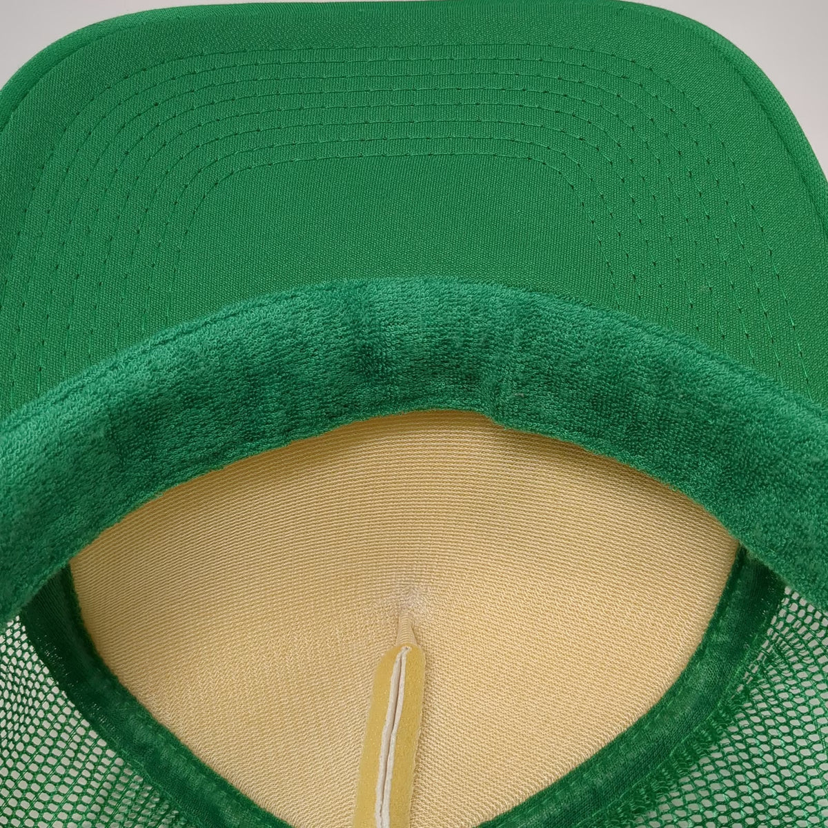 OTTO Trucker Hat Green One Size 10 Barrel Brewing Co Mesh Foam Rope Graphic