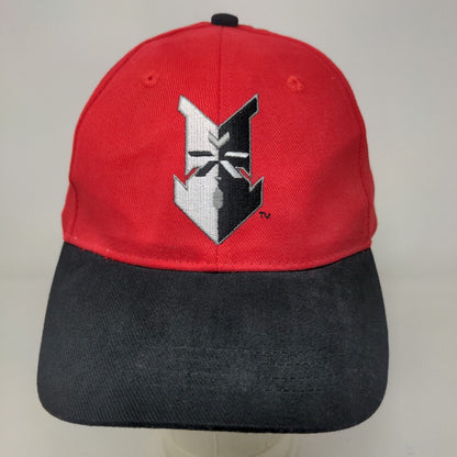 Indianapolis Indians Men's Snapback Hat Red Adjustable Embroidered Logo Pepsi