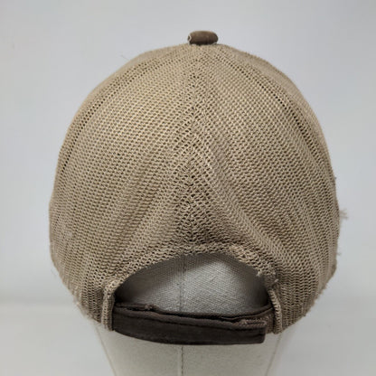 Co-Lin Feed & Seed Strapback Mesh Back Trucker Hat Brown OSFM 6 Panel