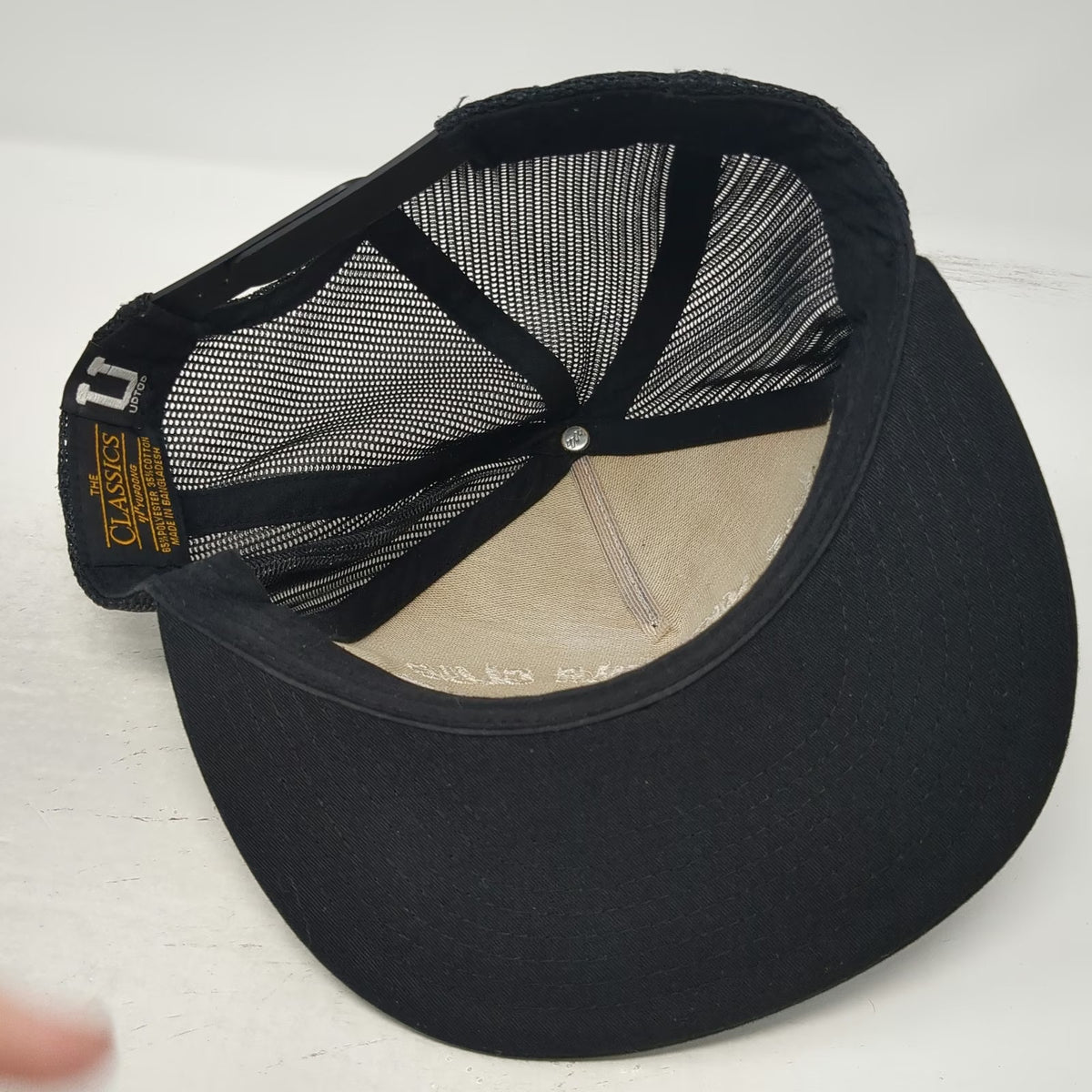 UPTOP Trucker Hat Black One Size Missoula Club Montana Warm Beer Cold Burgers