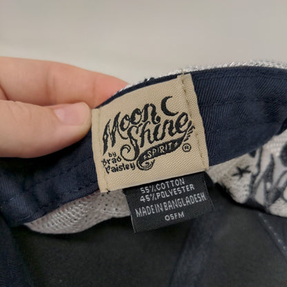 American Eagle Snapback Mesh Back Trucker Hat Blue OSFM Moonshine Spirit