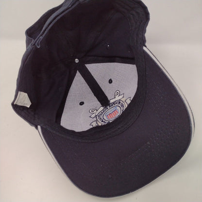 United States Coast Guard 1790 Strapback Hat Blue OSFA Adjustable Embroidered