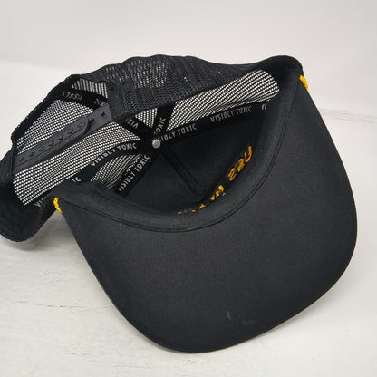 Visibly Toxic Trucker Hat Black One Size USS Blackout 48HR Bender Scrambled Eggs