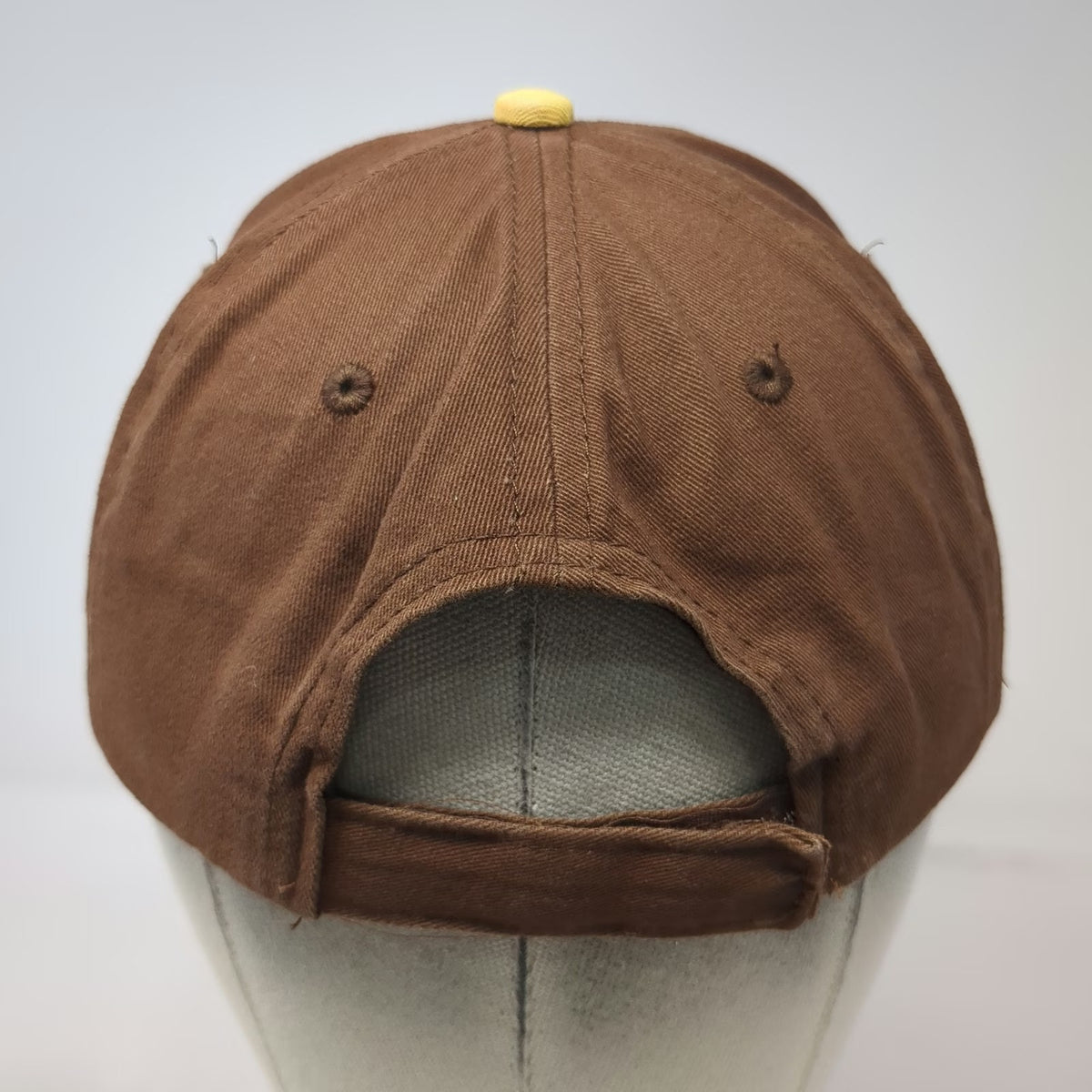 C-A-L Ranch Stores Baseball Cap Brown One Size Embroidered Logo Strapback Hat
