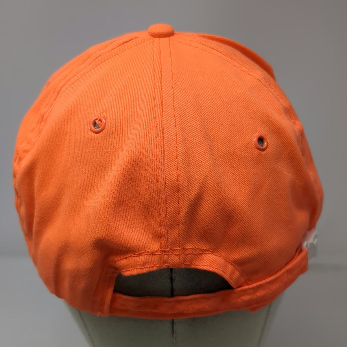 San Sun 5 Panel Orange Hat Victim Rope Green Underbrim Slideback Vintage