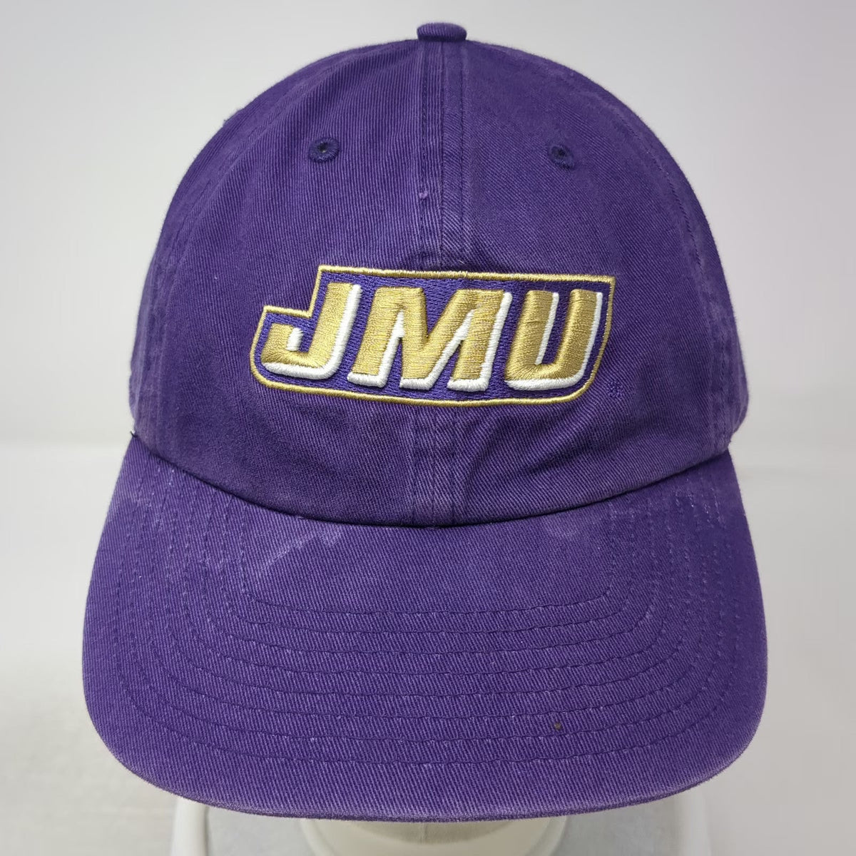 47 James Madison Dukes JMU NCAA Purple Cap One Size Slideback Embroidered Hat