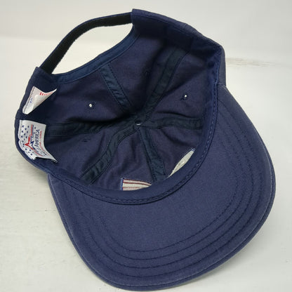 Mall of America Baseball Cap Blue One Size Strapback Minnesota USA Flag Hat