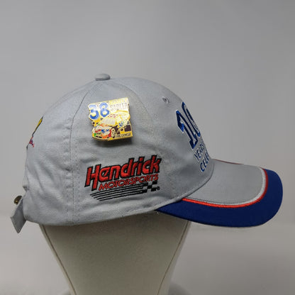 Chase Authentics Gray Baseball Cap One Size NASCAR Hendrick DuPont Aviation Hat