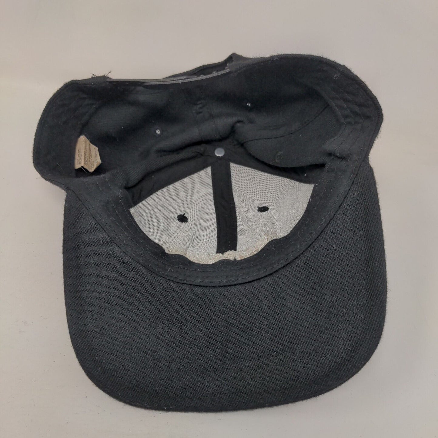 Capelli Sport Snapback Hat Black Adult One Size Embroidered Adjustable