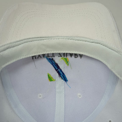 Hyatt Zilara Cap Cana Hat Baseball Cap White One Size Embroidered Adjustable