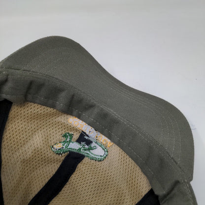 Costa Rica Pura Vida Iguana Strapback Hat Brown One Size Embroidered