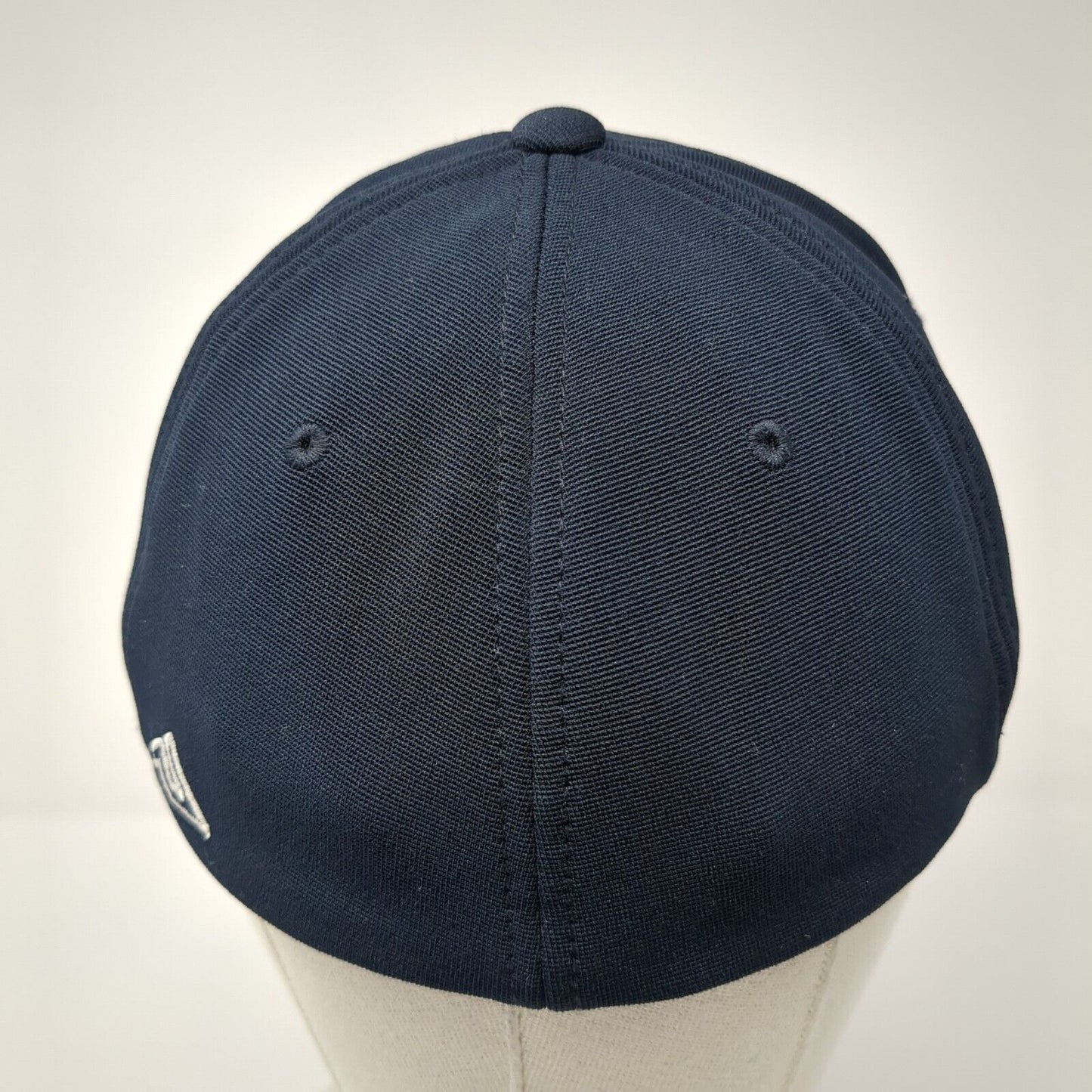 M Star Logo Fitted Hat Blue 6 7/8-7 3/8 Pacific Headwear Performance