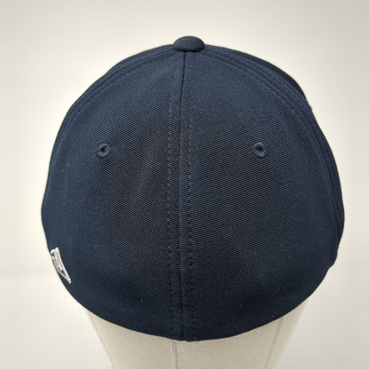 M Star Logo Fitted Hat Blue 6 7/8-7 3/8 Pacific Headwear Performance