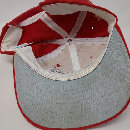 New Era Snapback Hat Red L Mark McGwire 62 Home Run Record St. Louis Cardinals