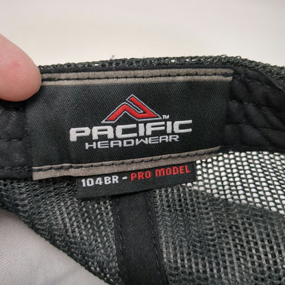 Pacific Headwear Trucker Hat Black One Size Meriwether Cider Co Mesh Rope Hat