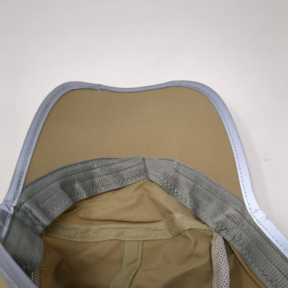 Unbranded Strapback 5 Panel Cap Tan One Size Adjustable Breathable Mesh Blank