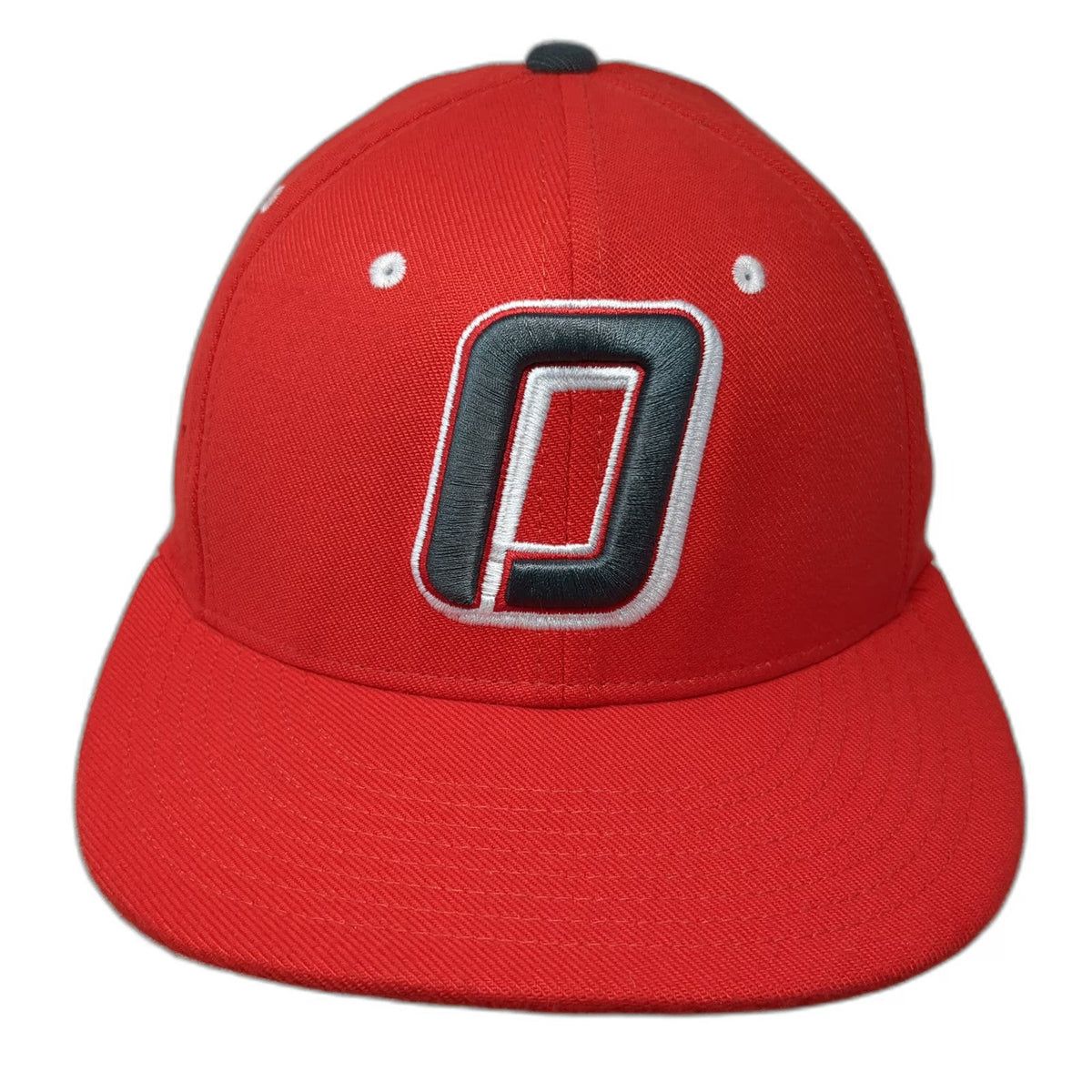 Nike Baseball Cap Red M Dri-Fit Storm Logo D Embroidered Flat Bill Hat
