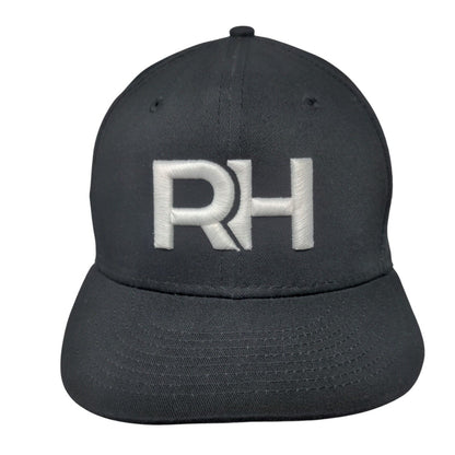 RH Snapback Hat Black OSFM Adjustable Embroidered New Era 9Fifty