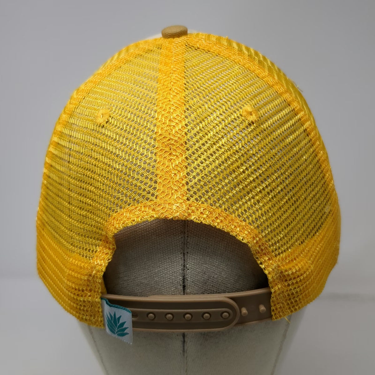 Sendero Provisions Co Trucker Hat Yellow One Size Rowdy Mesh Rope Snapback