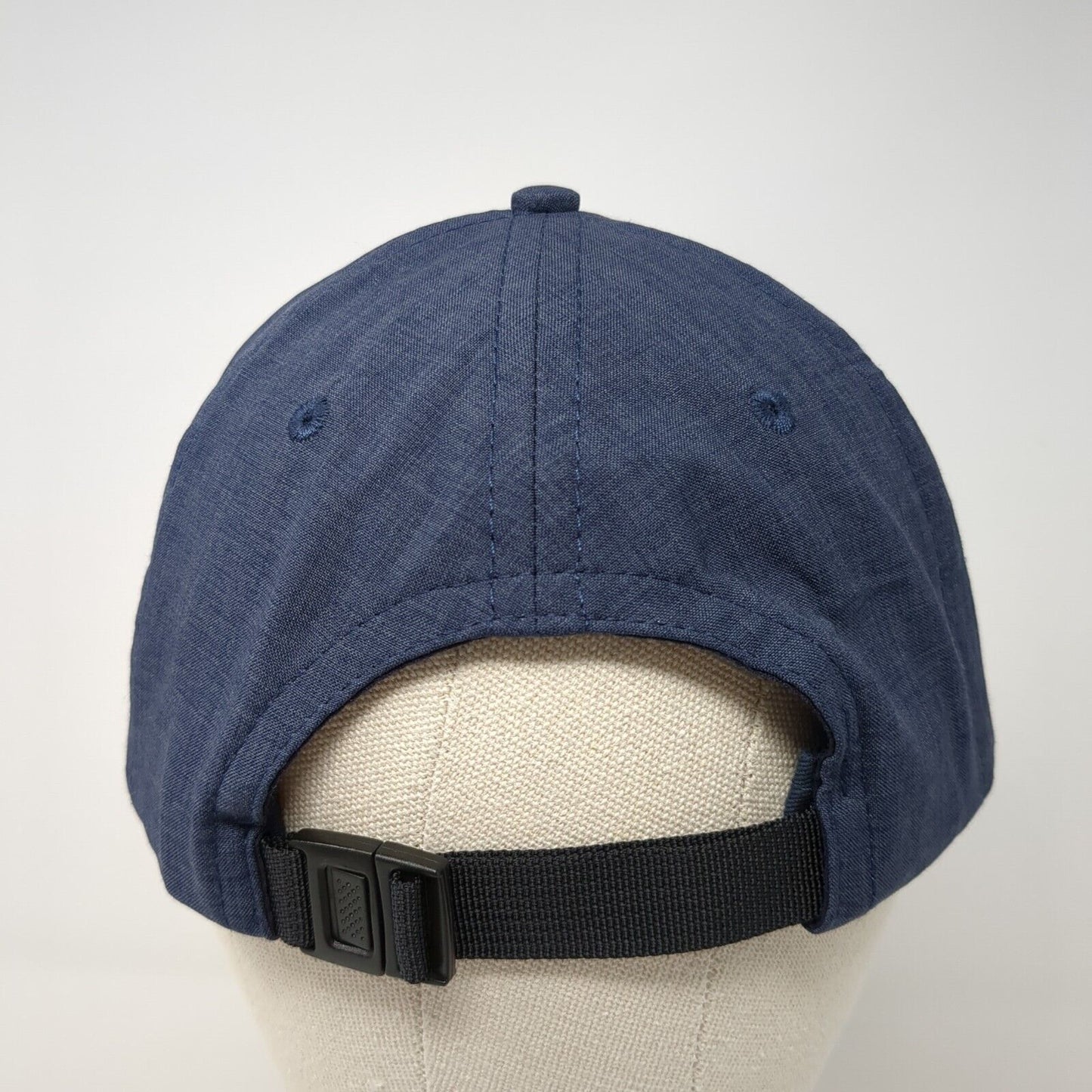 Top Gun Mid West Strapback Hat Blue One Size Adjustable Adrenaline