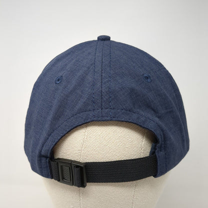 Top Gun Mid West Strapback Hat Blue One Size Adjustable Adrenaline