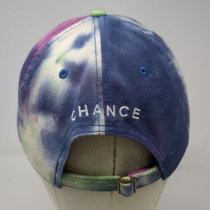 Sportsman Baseball Cap Blue Green Purple Tie-Dye Acid Rap Chance One Size Hat