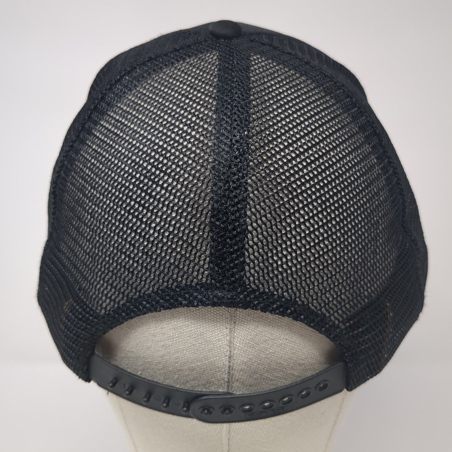 Older Than Dirt Snapback Trucker Hat Black One Size Mesh Back Nissin