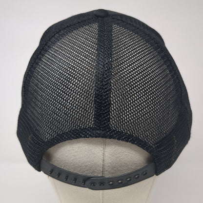 Older Than Dirt Snapback Trucker Hat Black One Size Mesh Back Nissin