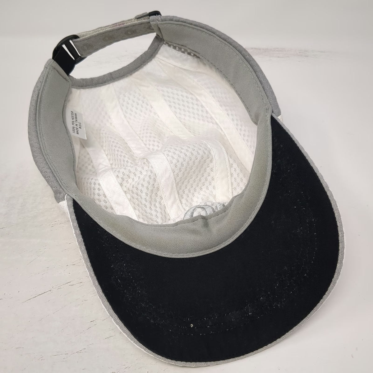 Pearl Izumi 5 Panel White One Size Mesh Breathable Running Cycling Hat