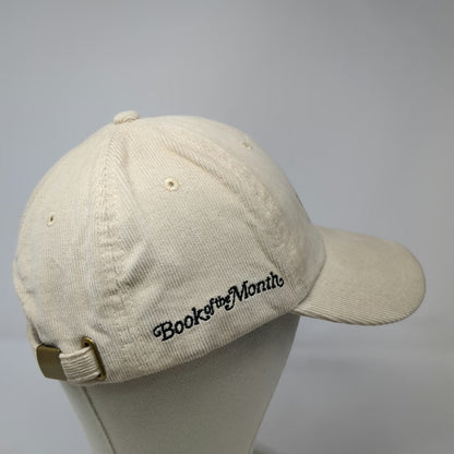 Book of the Month Baseball Cap Beige One Size Well-read Corduroy Slideback Hat