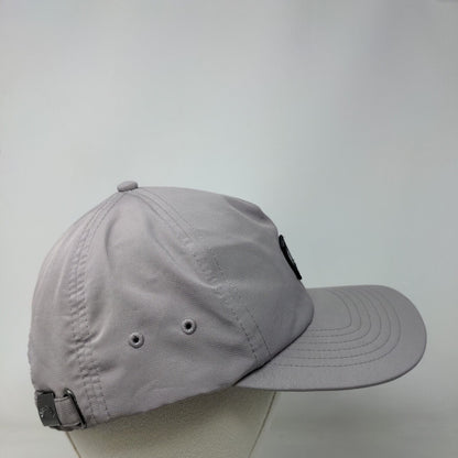 Billabong Patch Slideback Hat Gray One Size Adjustable Vent Holes