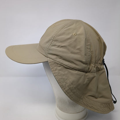 Unbranded Trapper Hat Tan One Size Adjustable Drawstring Ear Flap Blank 6 Panel