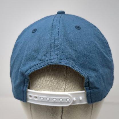 Pabst Blue Ribbon 5 Panel Hat One Size Snapback Rope White Beer Logo Gold Brim
