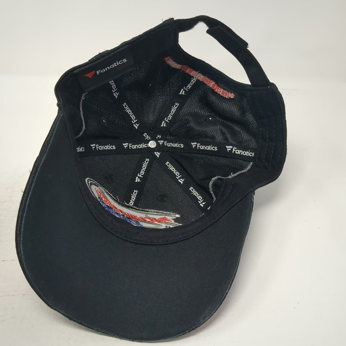 Fanatics Richmond International Raceway Black Baseball Cap One Size Flames Hat