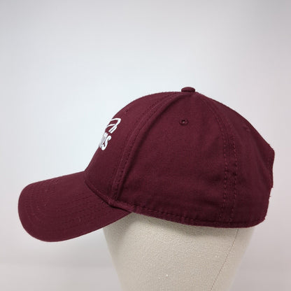 Williams Slideback Hat Red One Size Adjustable Embroidered 6 Panel Otto Cotton