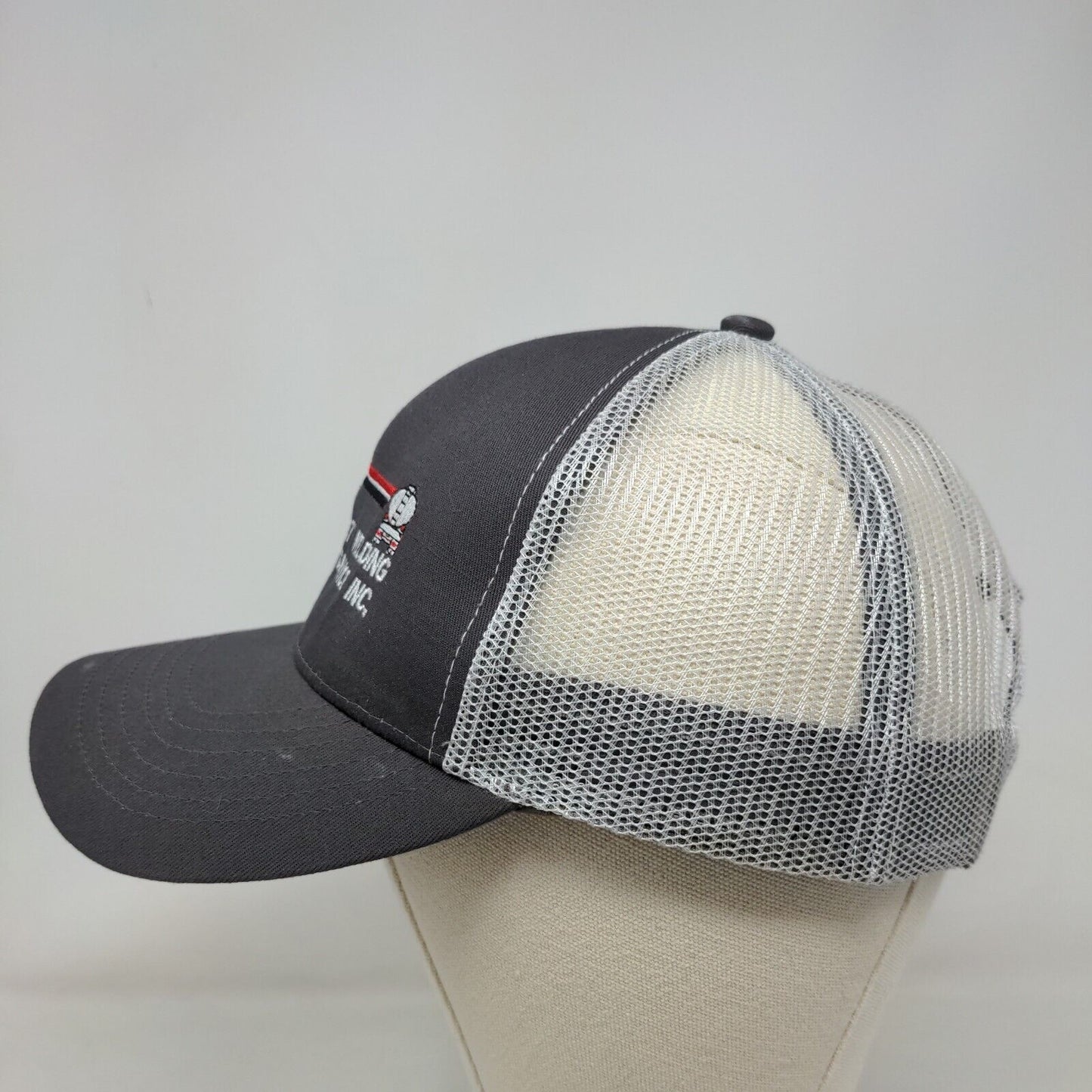 Outdoor Cap Men's Snapback Mesh Back Trucker Hat Gray OSFM Werts Welding Tank