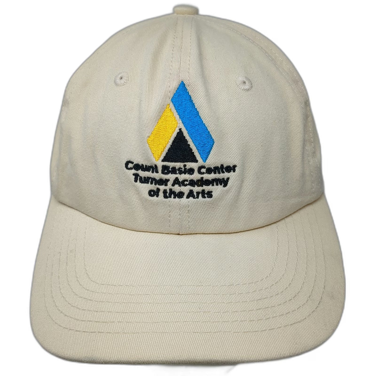 Count Basie Center Turner Academy Arts Beige Baseball Cap One Size Hat Slideback