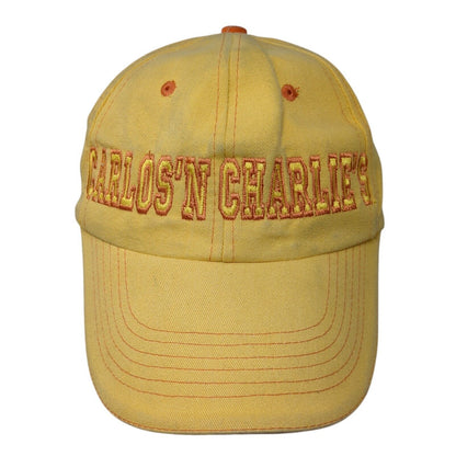 Carlos 'N Charlie's Cozumel Slideback Hat Yellow OSFA Embroidered