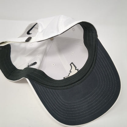Idaho Strapback Hat White One Size Nike Legacy91 Dri-Fit Red Hawk