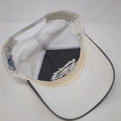 Galena Lodge Ketchum Idaho Snapback Trucker Hat Gray OS Mesh Back Fahrenheit