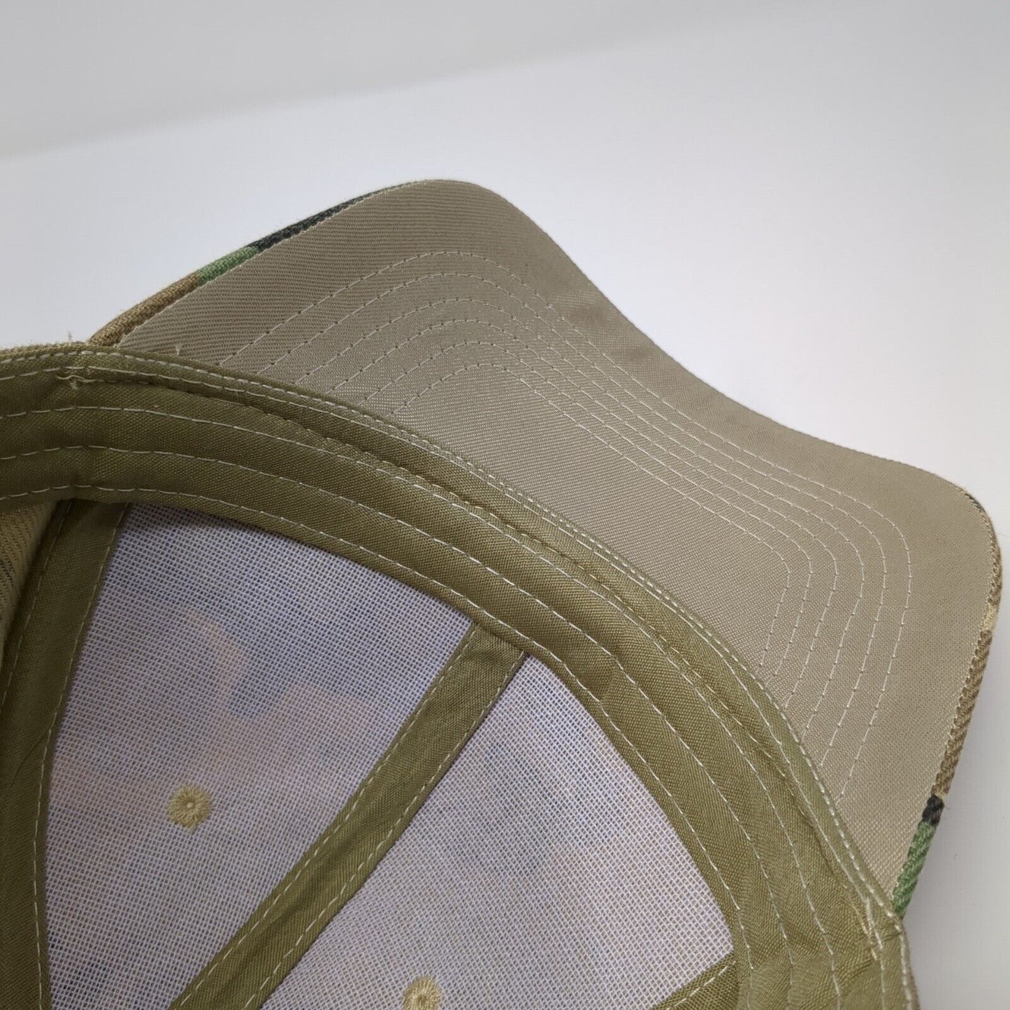 Unbranded Strapback Hat Camo One Size Adjustable Blank Vent Holes