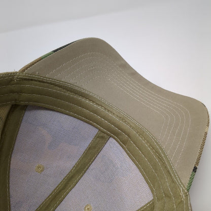 Unbranded Strapback Hat Camo One Size Adjustable Blank Vent Holes