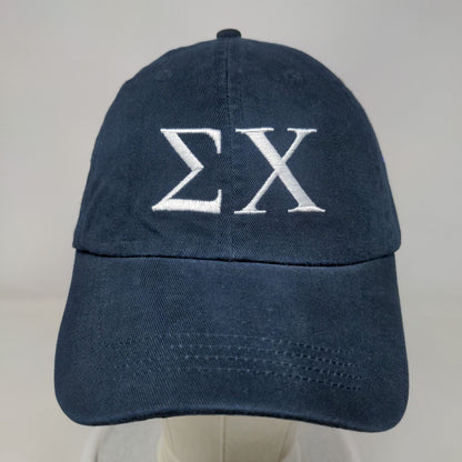 Sigma Chi Iota Nu Chapter Slideback Hat Blue One Size 25th Anniversary