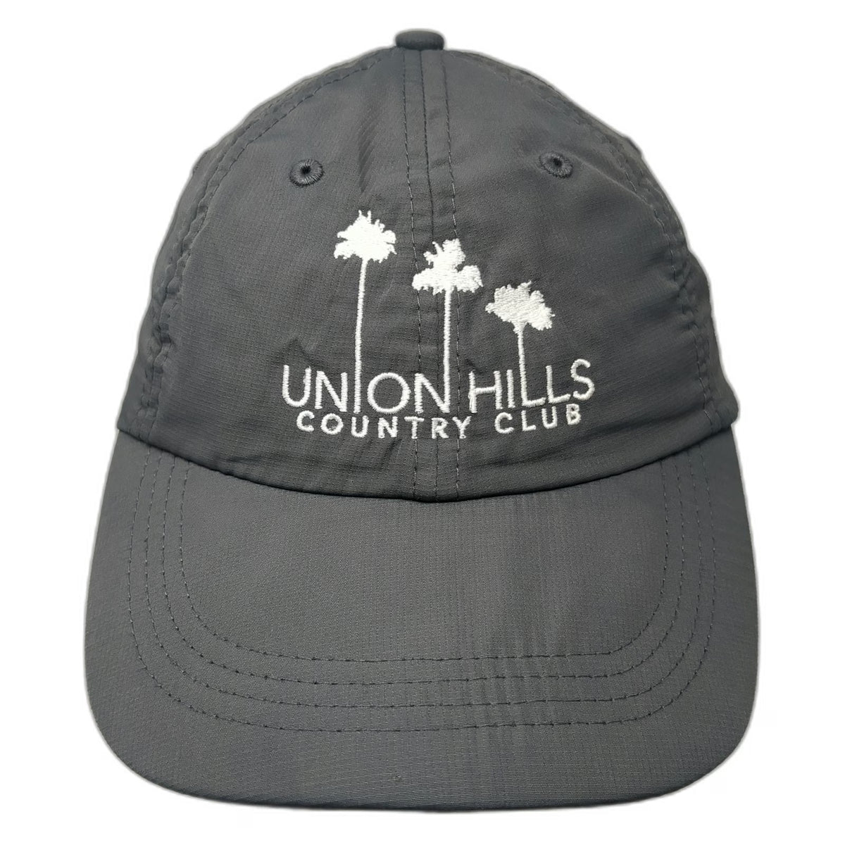 Ouray Sportswear Baseball Cap Gray One Size Union Hills Country Club Flag Hat