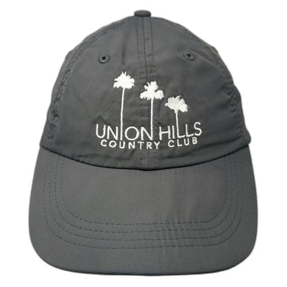 Ouray Sportswear Baseball Cap Gray One Size Union Hills Country Club Flag Hat