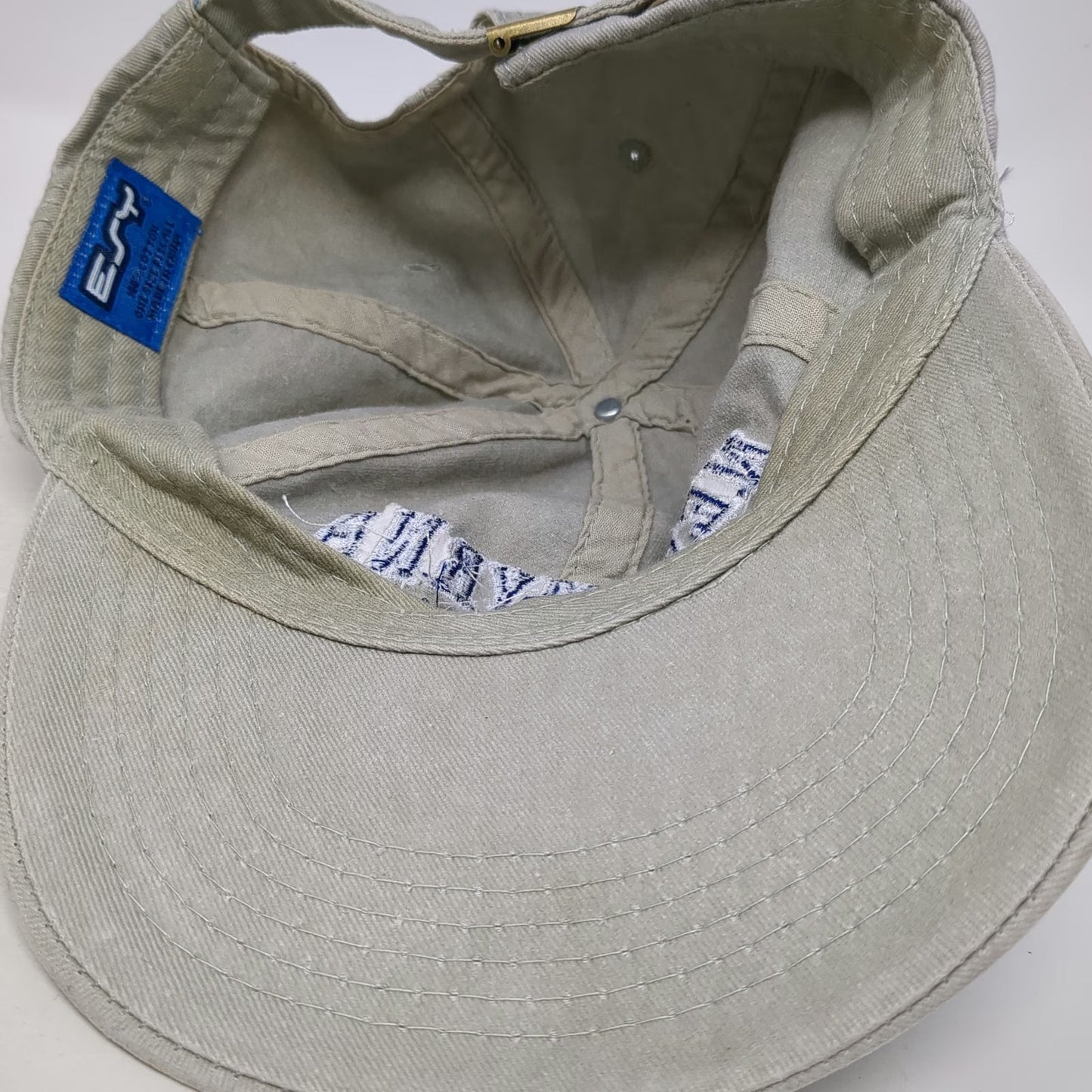 ESY Baseball Cap Gray One Size New Smyrna Beach FL Florida Cotton Slideback Hat