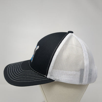 Boise River R&T Snapback Trucker Hat Black OS Adjustable Mesh Pacific Headwear