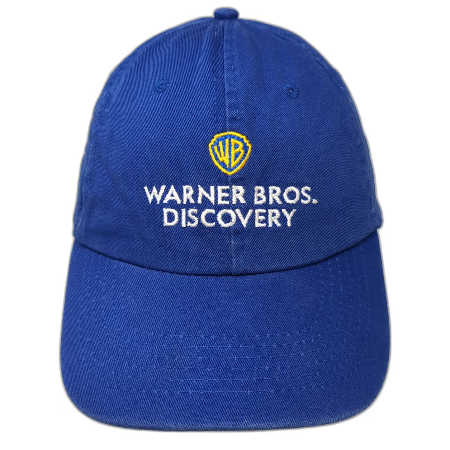 Apollo Baseball Cap Blue One Size Warner Bros Discovery Logo Embroidered Hat