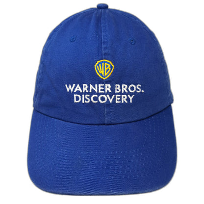 Apollo Baseball Cap Blue One Size Warner Bros Discovery Logo Embroidered Hat
